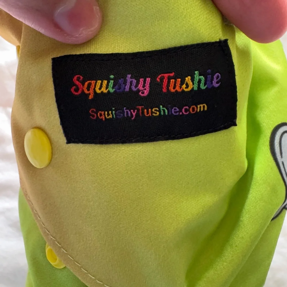 Squishy Tushie OS Pocket be kind be true just be you! Dr. Seuss cloth diaper